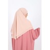Khimar mousseline 2 voiles