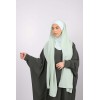 Hijab silk hood of medina, hijab to put on