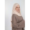 Hijab à enfiler pailleté