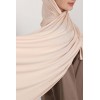 Sequined slip-on hijab