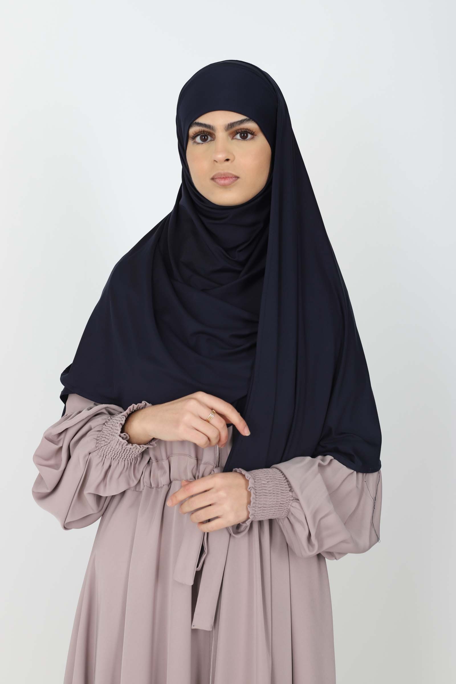 Deluxe jersey slip-on hijab for veiled women cheap 