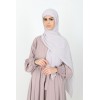 Hijab mousseline long