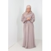 Abaya Dubai Umbrella old pink