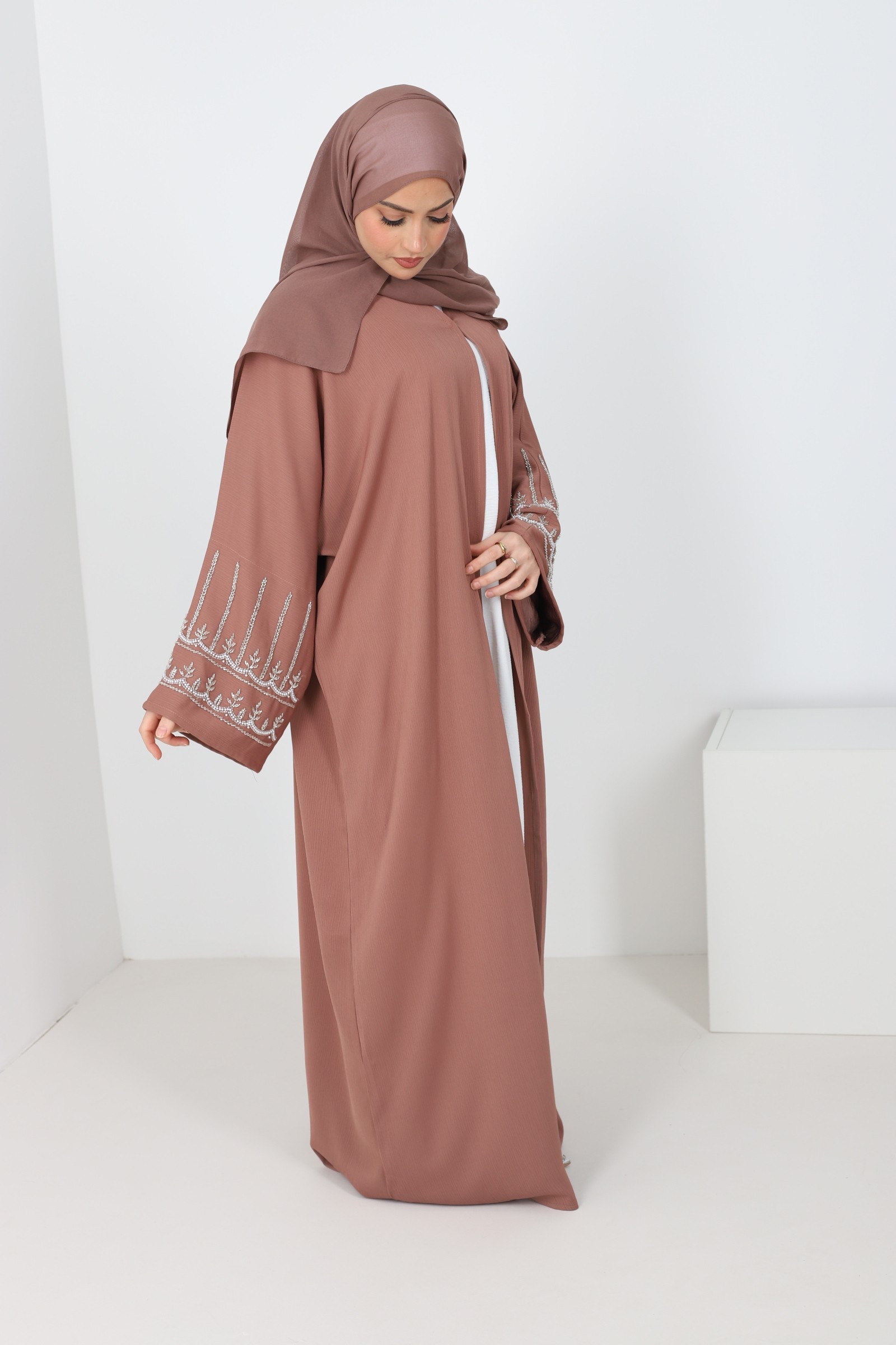 Abaya de luxe Dubai pour femme musulamne