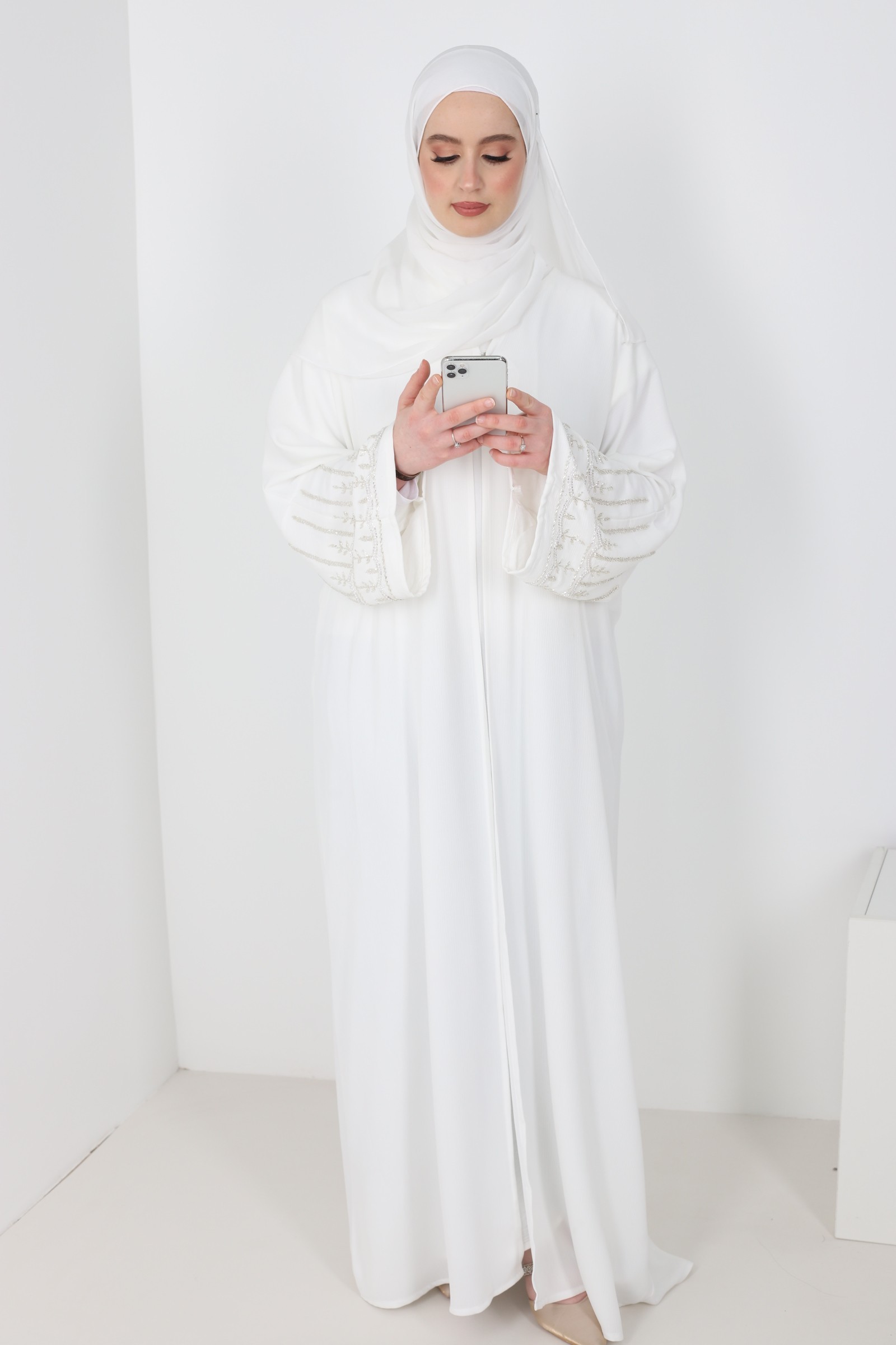 Abaya dubai high-end nidah fabric muslim woman