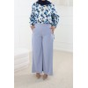 Wide and fluid pants for summer and spring - women's pants