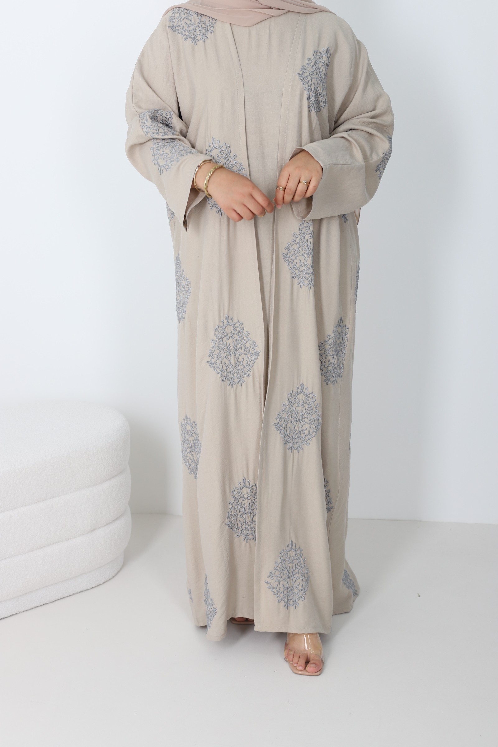 Abaya Kimono Aran Grey