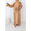 Abaya Dubaï Classy camel