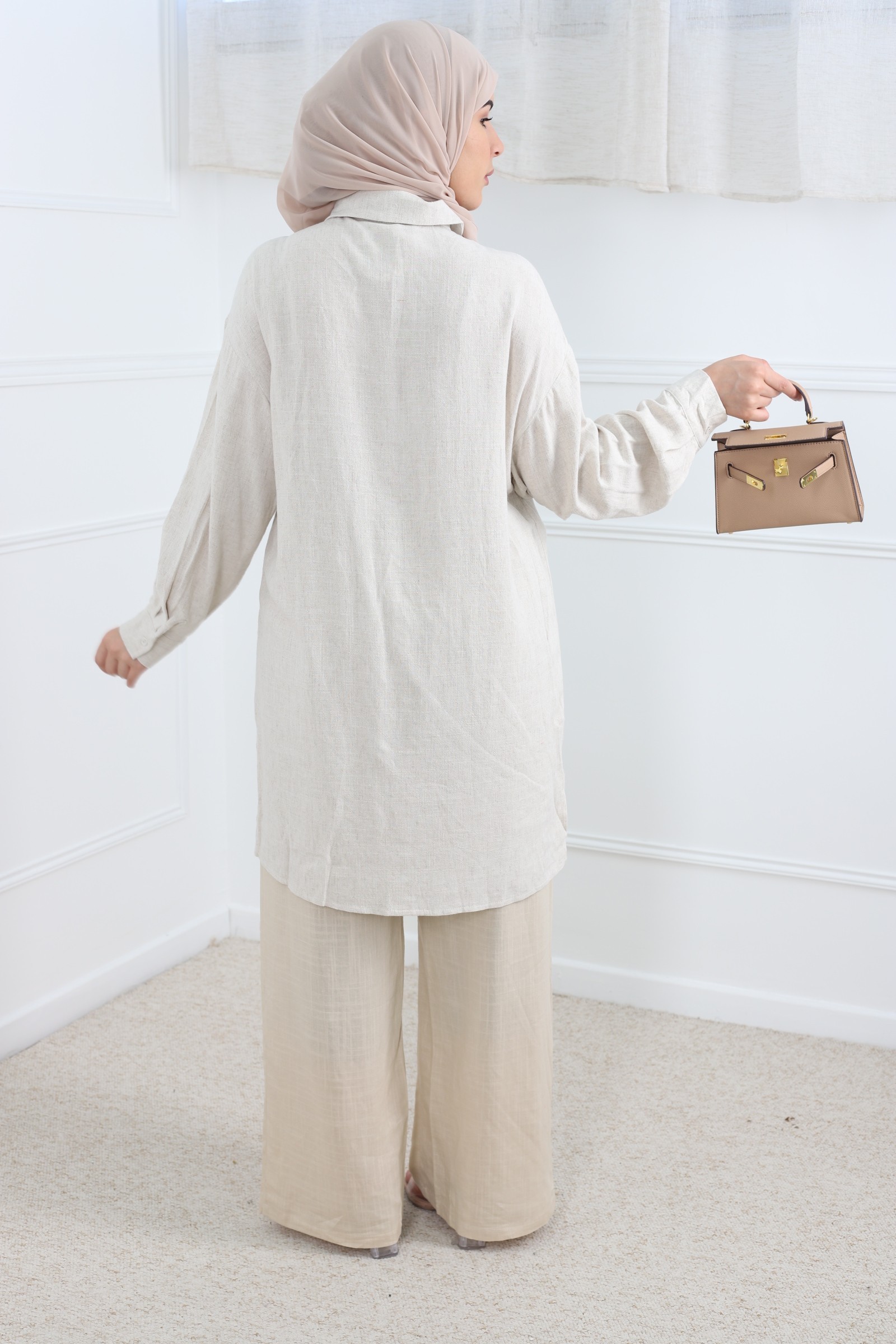 Women's linen summer tunic