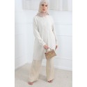 Summer linen shirt tunic