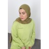 T-shirt oversize anis