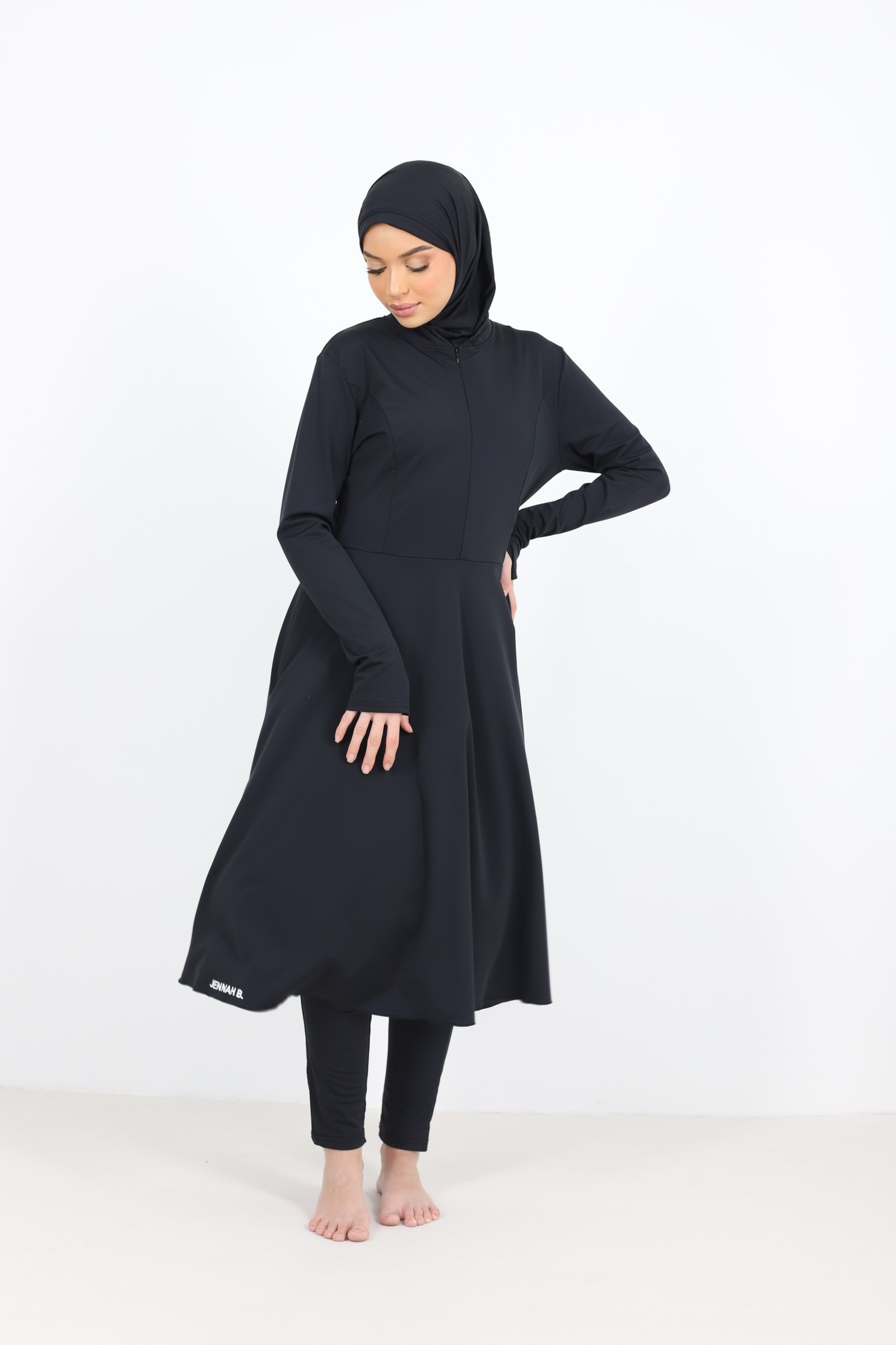 Burkini très long mastour pour femme maillot de bain islamique 