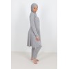 Burkini bali gris clair