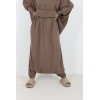 Jilbab de bain taupe