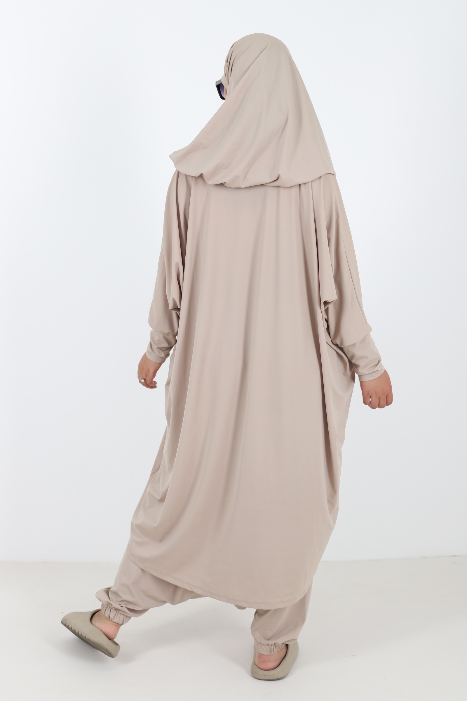 Burkini jilbab de bain pour femme mastoura pudique tenue de bain 2024