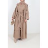 Abaya set skirt beige