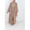 Abaya set skirt beige