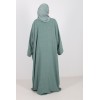 Abaya set Elia vert émeraude