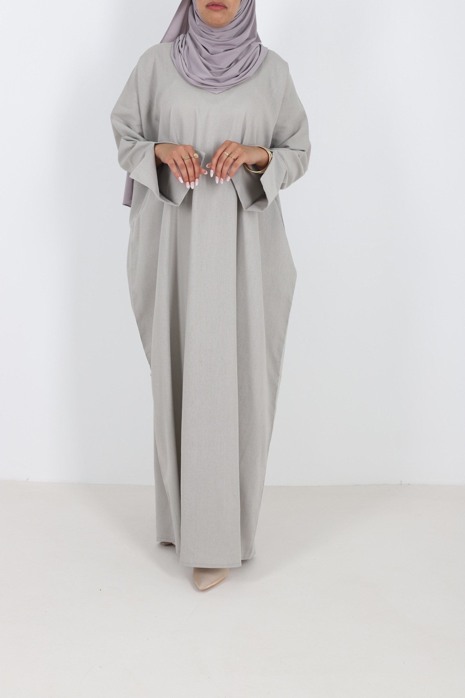 Maryam dress grey