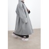 Belted long coat