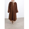 Belted long coat