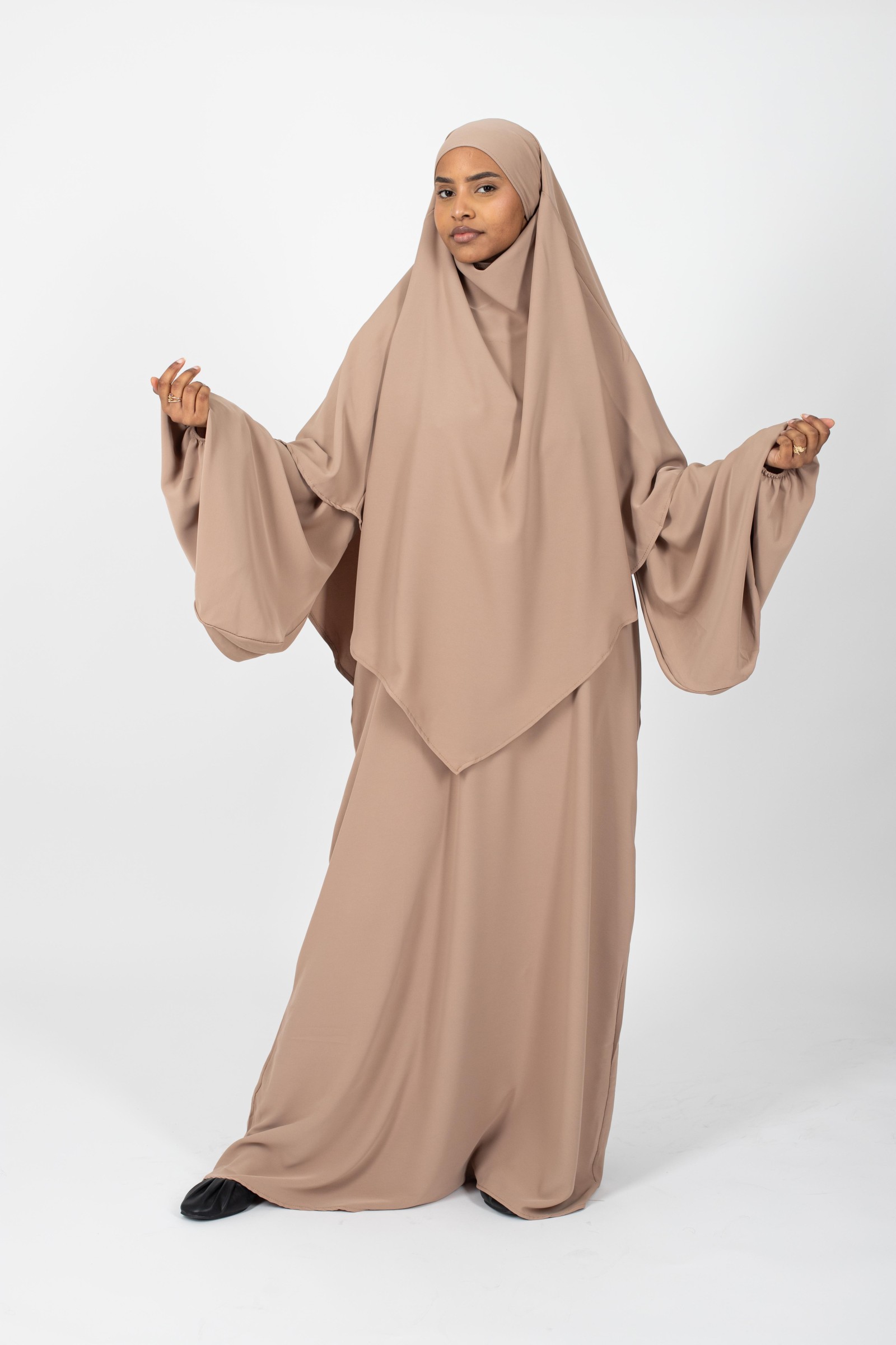 Abaya legislate for Muslim women with matching khimar