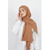 Hijab enfilable camel
